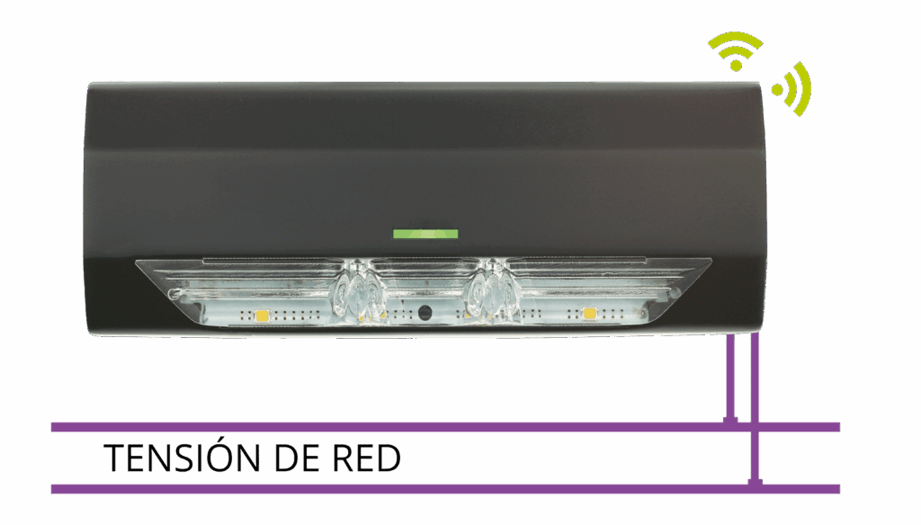 Comunicación automática del estado de las luminarias de emergencia para un óptimo mantenimiento (I) 3 Walya tension 2