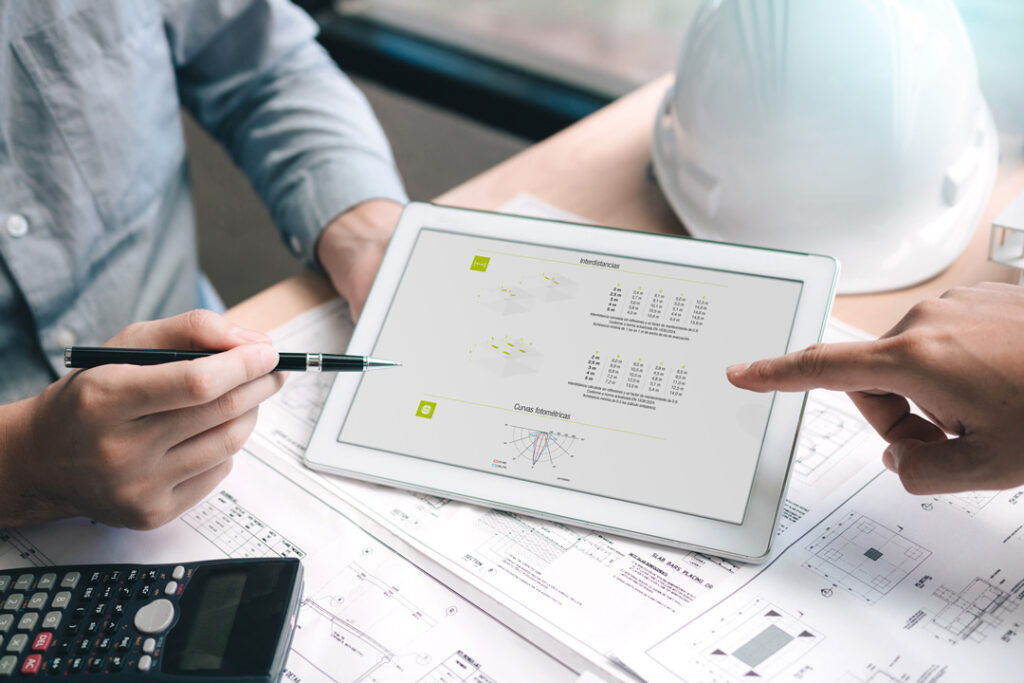 Zemper Arquitectos Tablet ficha serie interdistancias 1080