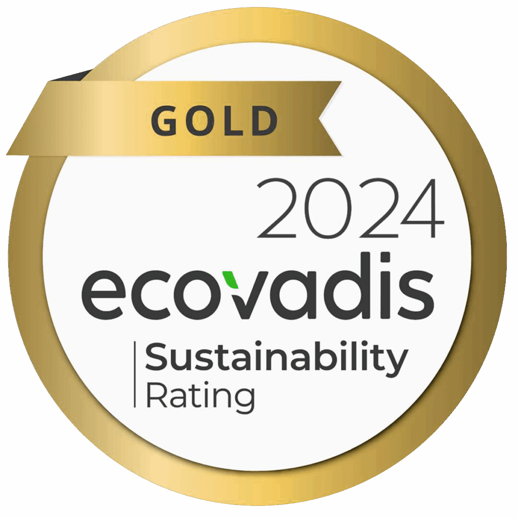 Logo ecovadis Gold 2024 EN