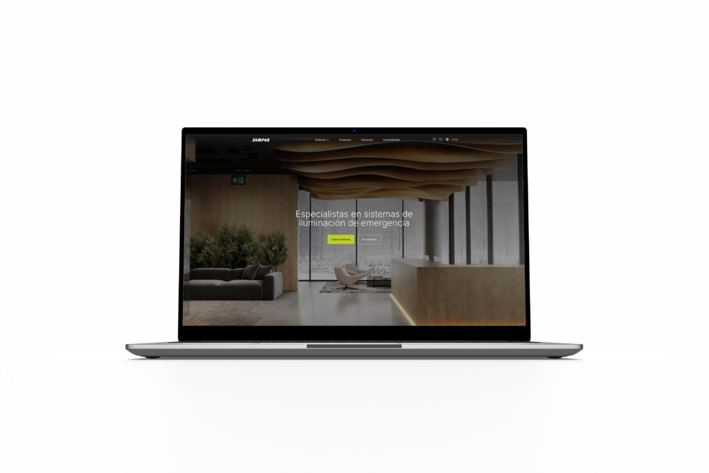 Zemper Mockup Home